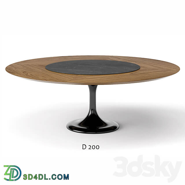 Round table apriori T D180 220 OM 3D Models 3DSKY