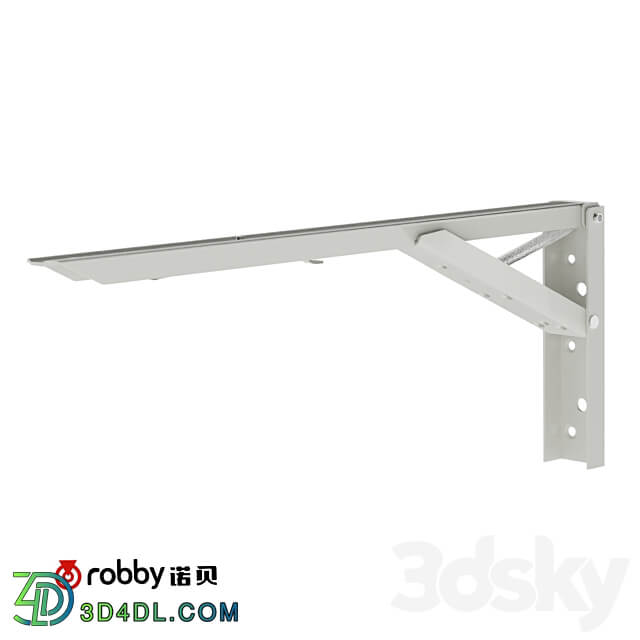  om 14 Inch Spring Bracket. Robby casters Other 3D Models 3DSKY