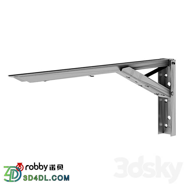  om 14 Inch Spring Bracket. Robby casters Other 3D Models 3DSKY