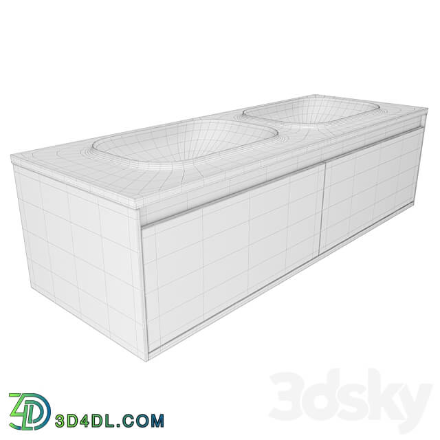 CABINET WITH SINK PANDORA OUP 150 3D Models 3DSKY