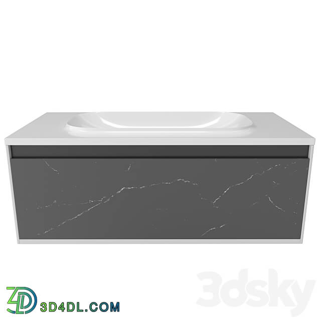 Cabinet with Sink Pandora Oup 110 3D Models 3DSKY