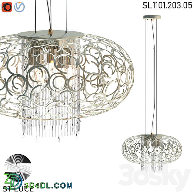 SL1101.203.05 OM Pendant light 3D Models 3DSKY