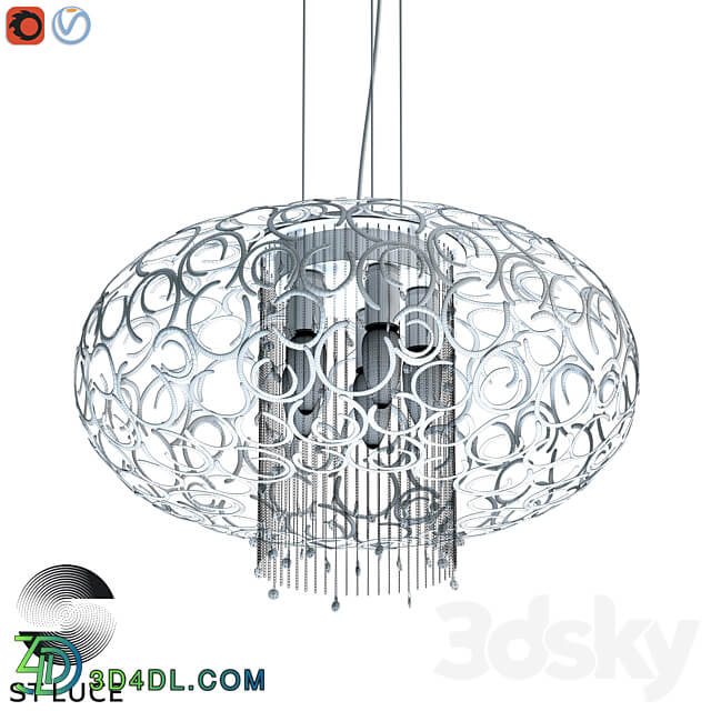 SL1101.203.05 OM Pendant light 3D Models 3DSKY