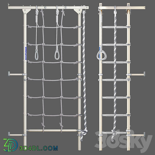 Swedish wall ROMANA S4 3D Models 3DSKY