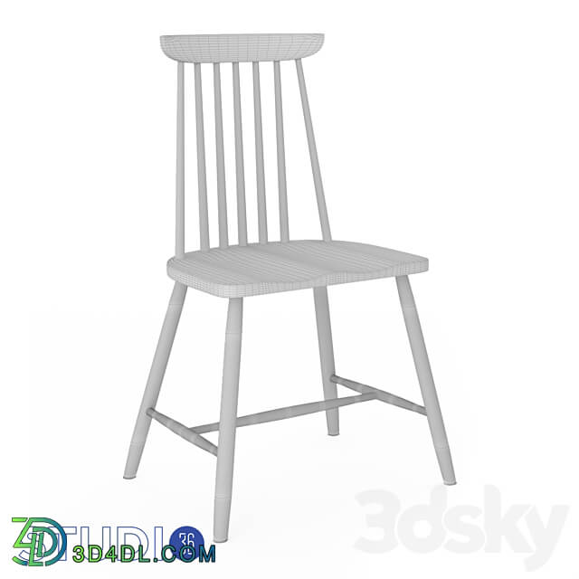 OM Chairs Dialma Brown DB004043 from STUDIO36SHOP.RU 3D Models 3DSKY