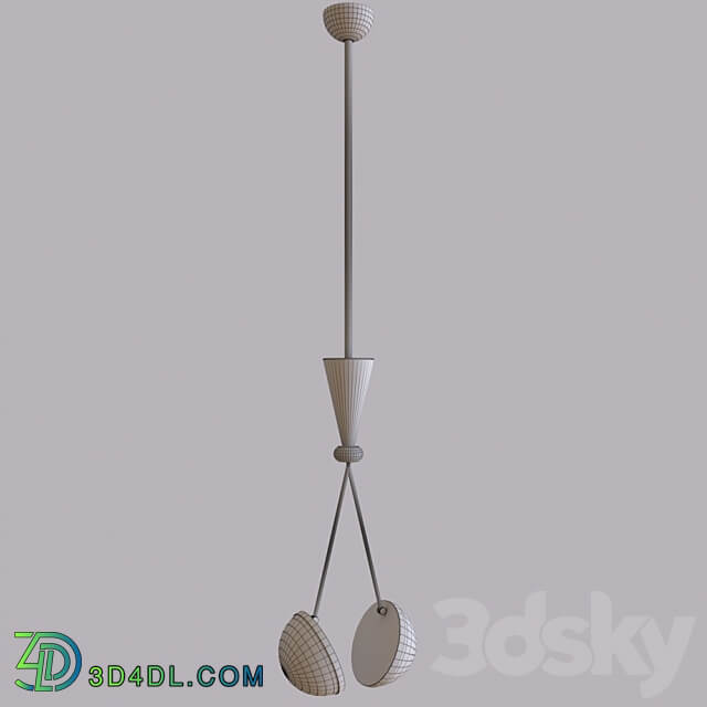 Melon 40.6826 OM Pendant light 3D Models 3DSKY