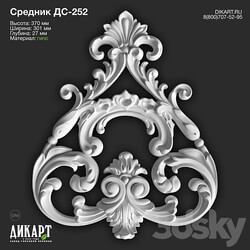 www.dikart.ru Ds 252 370x301x27mm 21.5.2021 3D Models 3DSKY 