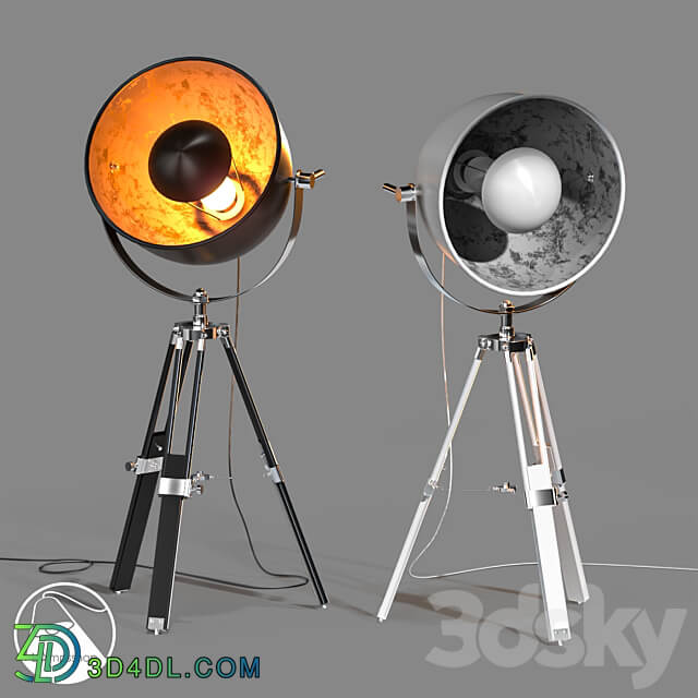 LampsShop.com T6075 Floor Lamp Optic A 3D Models 3DSKY
