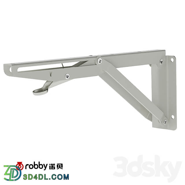  om Billy bracket 10 inch. Robby casters Other 3D Models 3DSKY