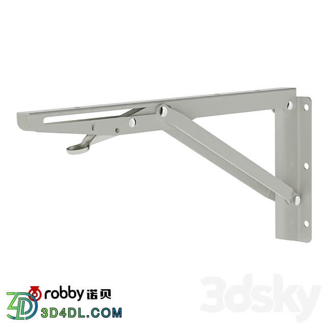 Billy bracket 12 inch. Robby casters Other 3D Models 3DSKY