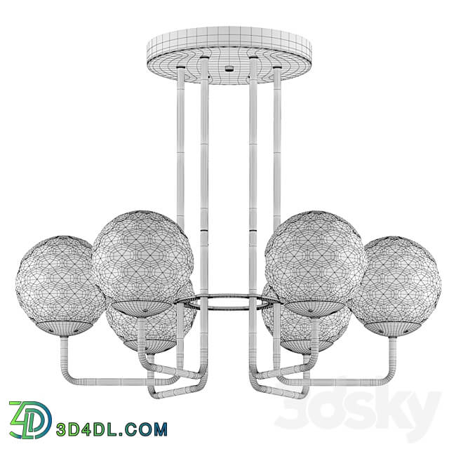 Odeon Light 4982 6C VERASA Pendant light 3D Models 3DSKY