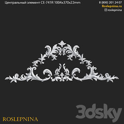 Central element CE 741R from RosLepnina.ru 3D Models 3DSKY 