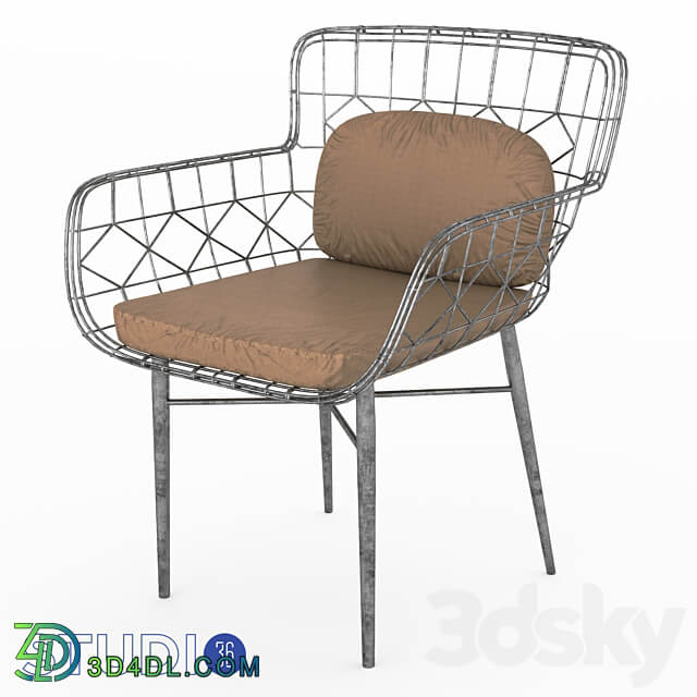 OM Chair Dialma Brown DB006278 from STUDIO36SHOP.RU 3D Models 3DSKY