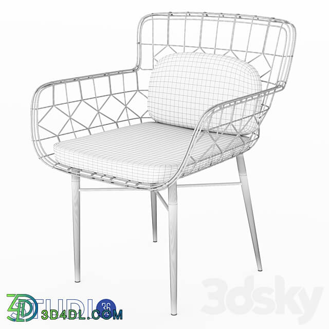 OM Chair Dialma Brown DB006278 from STUDIO36SHOP.RU 3D Models 3DSKY