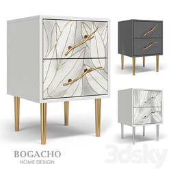 Curbstone Art Style with 2 drawers Sideboard Chest of drawer 3D Models 3DSKY 