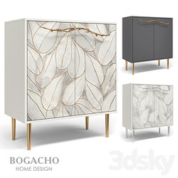 Chest of drawers Art Style with 2 shelves Sideboard Chest of drawer 3D Models 3DSKY 