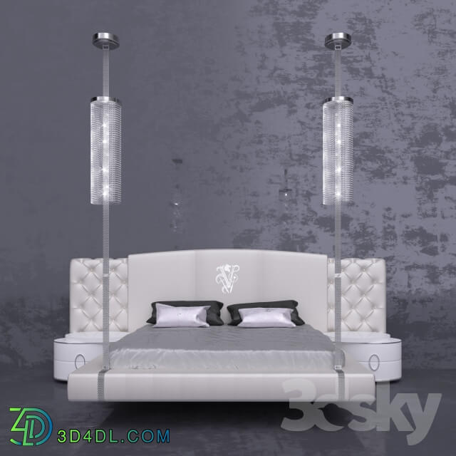 Bed - Visionnaire Beauforts Letto-bed Ipe Cavalli