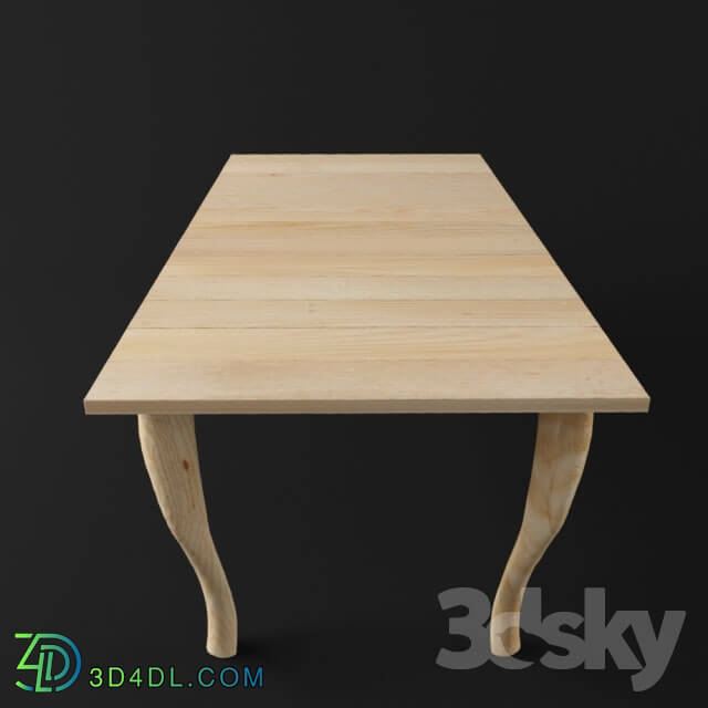 Table - Dining table from an array