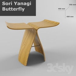Chair - Butterfly Stool 