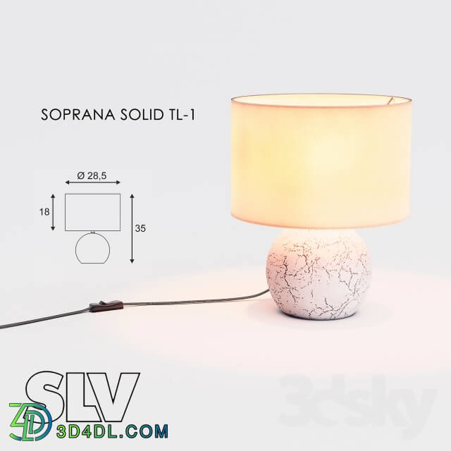 Table lamp - SLV Soprana solid TL-1