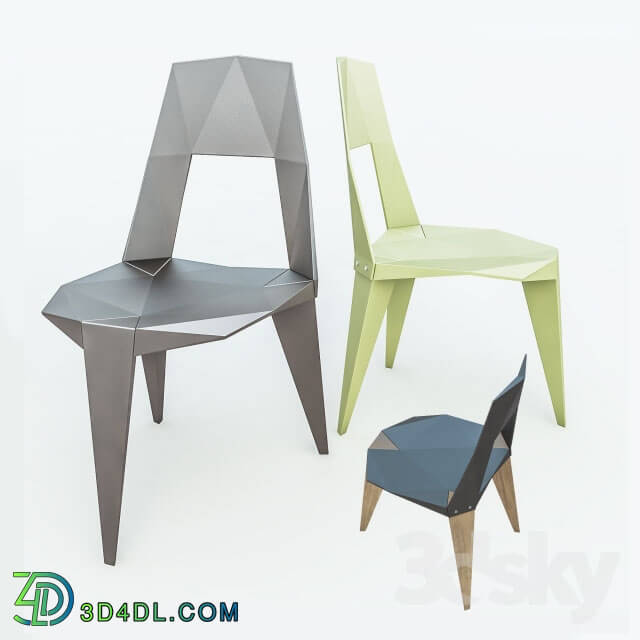 Chair - Pythagoras stoel