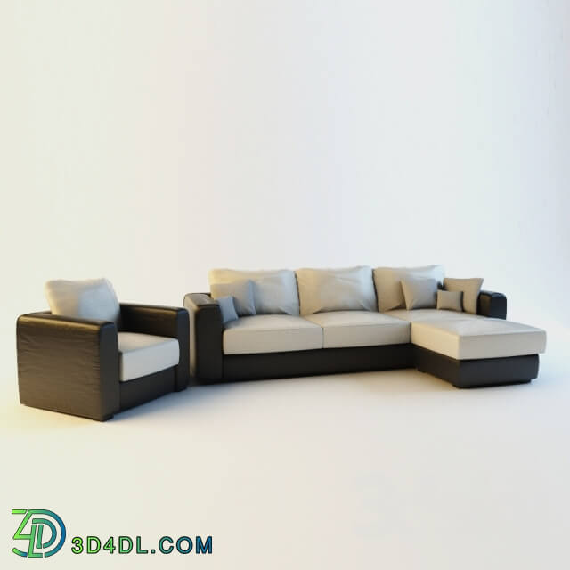 Sofa - A set of upholstered furniture