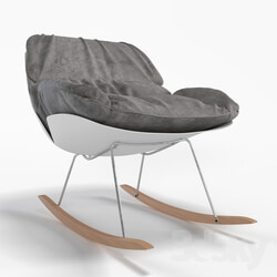 Arm chair - Francesco Bellini Bay Rocking Chair 
