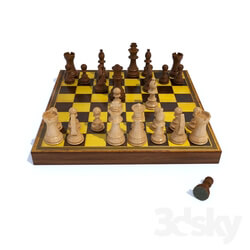Other decorative objects - Chess game 