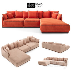 Sofa - The IDEA Modular Sofa SOHO _item 801-805-812_ 