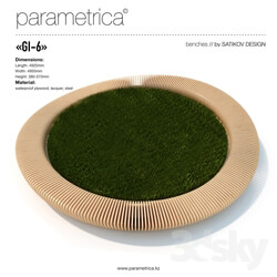Other architectural elements - The parametric bench _Parametrica Bench GI-6_ 