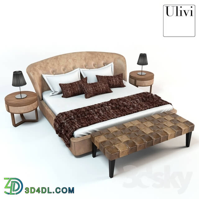 Bed - Bed Sally _ Ulivi