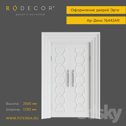 Decorative plaster - Door decoration RODECOR Erte 76442AR 