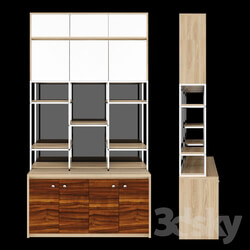 Wardrobe _ Display cabinets - Modern Bookcase 1 