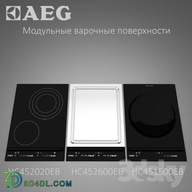 Kitchen appliance - Modular hobs AEG. Part 1