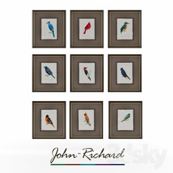 Frame - John Richard. The collection of paintings. 
