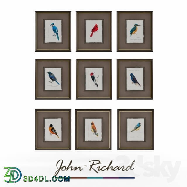 Frame - John Richard. The collection of paintings.