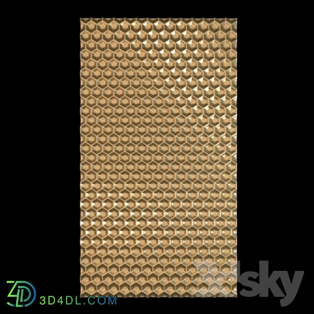 Decorative plaster - wall 3d panel decorative