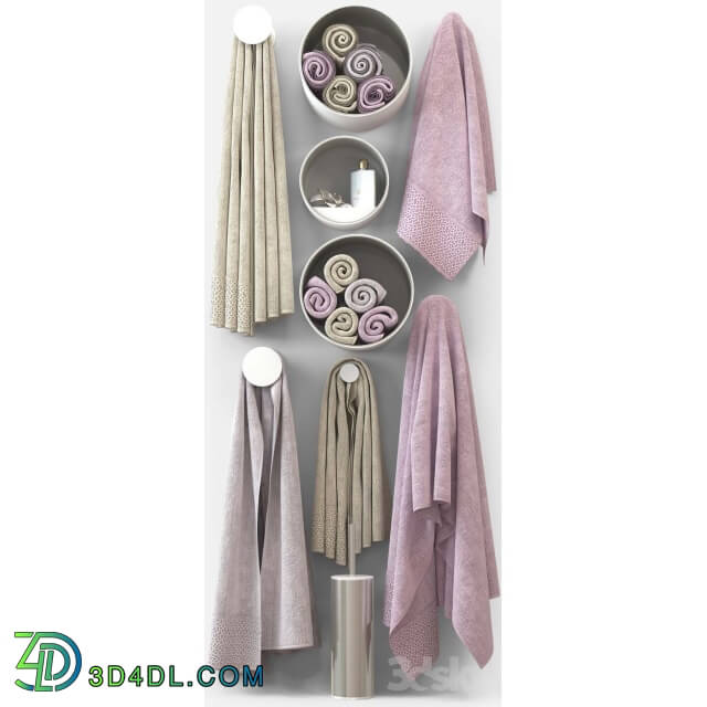 Bathroom accessories - Towels m24