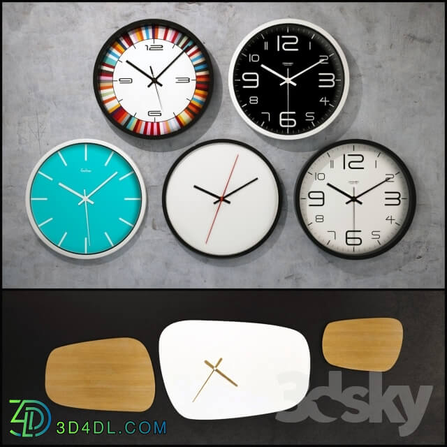 Other decorative objects - Wall clocks _collection number 11_