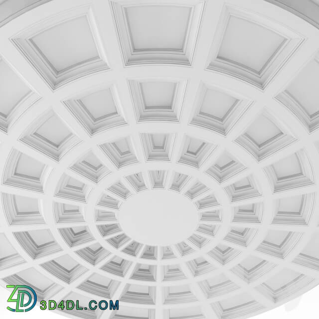 Decorative plaster - Ceiling construction