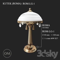 Table lamp - KUTEK _ROMA_ ROM-LG-1 