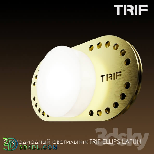 Ceiling light - LED lamp ELLIPS LAT TRIF