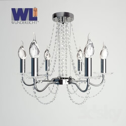 Ceiling light - Chandelier Ceiling Wunderlicht star dust W11698-36CH 