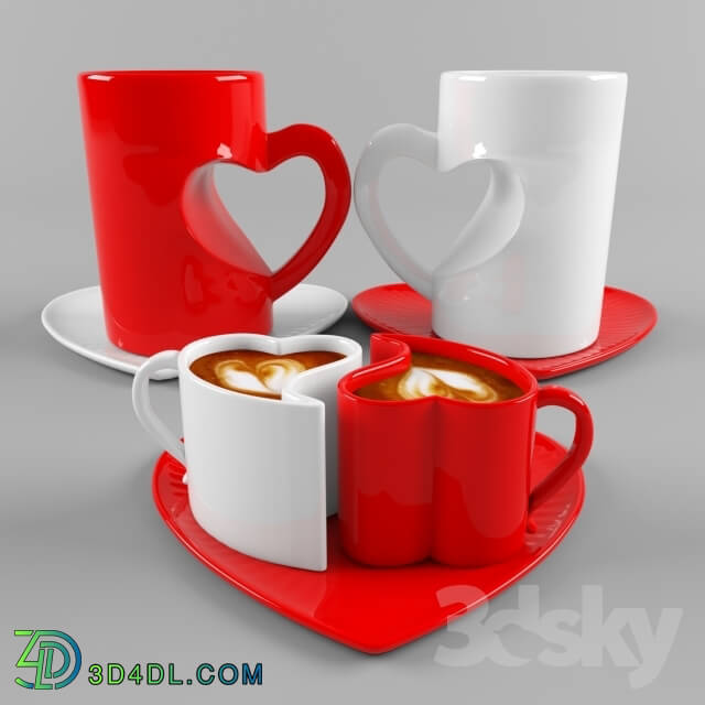 Tableware - Heart cup