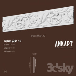 Decorative plaster - DF-13_118h17mm 