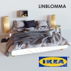 Bed - LINBLOMMA 