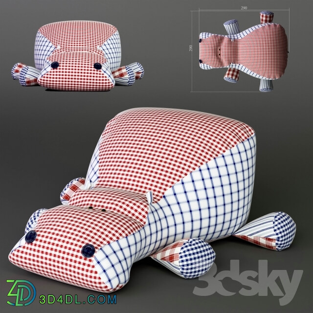 Toy - toy hippo