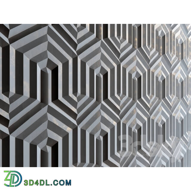 Decorative plaster - Panel