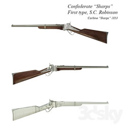 Weaponry - Carbine _quot_Sharps_quot_ 1859 
