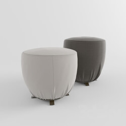 Other soft seating - Pouf Giorgetti Topaz 